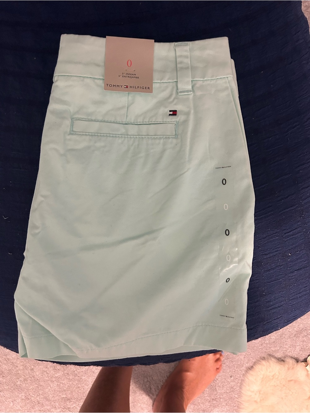Tommy Hilfiger Mint Green Shorts NWT 5” inseam